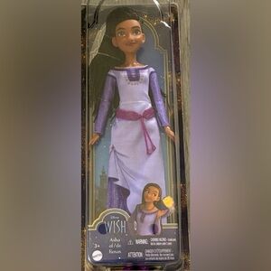 Disney Wish Asha Doll in Lavender and Pink